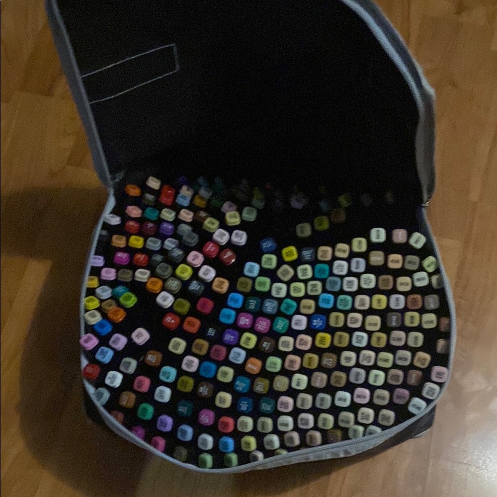 262 PCS Touch Youch Marker Set Permanent Double-Ended Highly Pigmented Colors